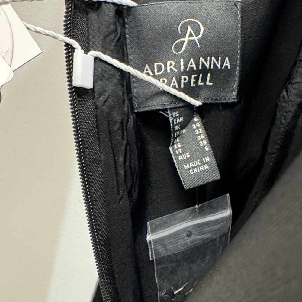 Adrianna Papell Black Midi Dress - Picture 2 of 5